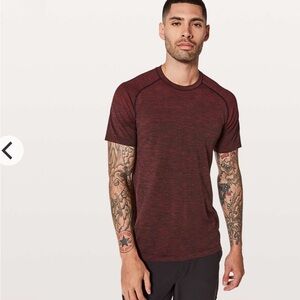 Two (2) Lululemon Metal Vent Tech Short Sleeve Shirts Small